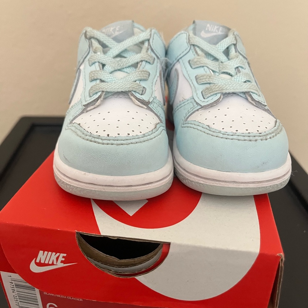 Nike Kids Sky Blue and White Sneakers